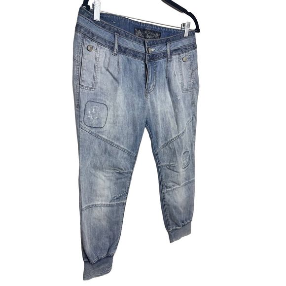 EXR Collection Progressive Rare‎ Blue Jeans Size Korea 70 US 10 Women's - Picture 1 of 8